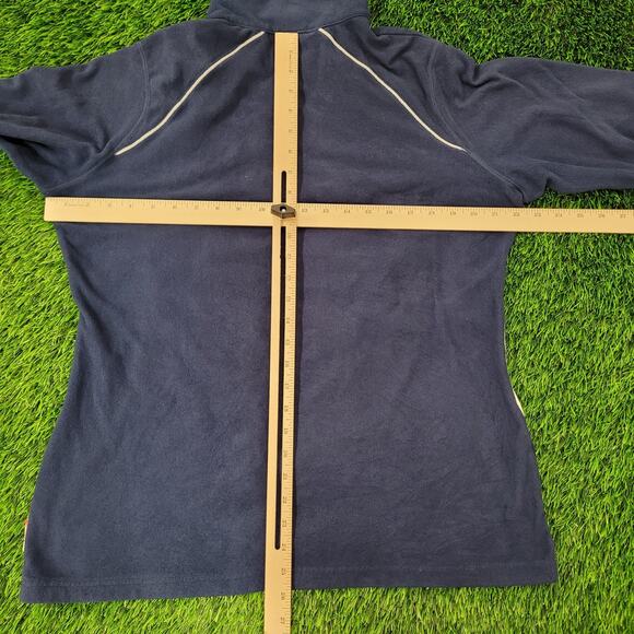 Vintage Y2K St-Louise Blues Track Jacket Womens Large 22x26 Blue Fleece - Picture 3 of 16